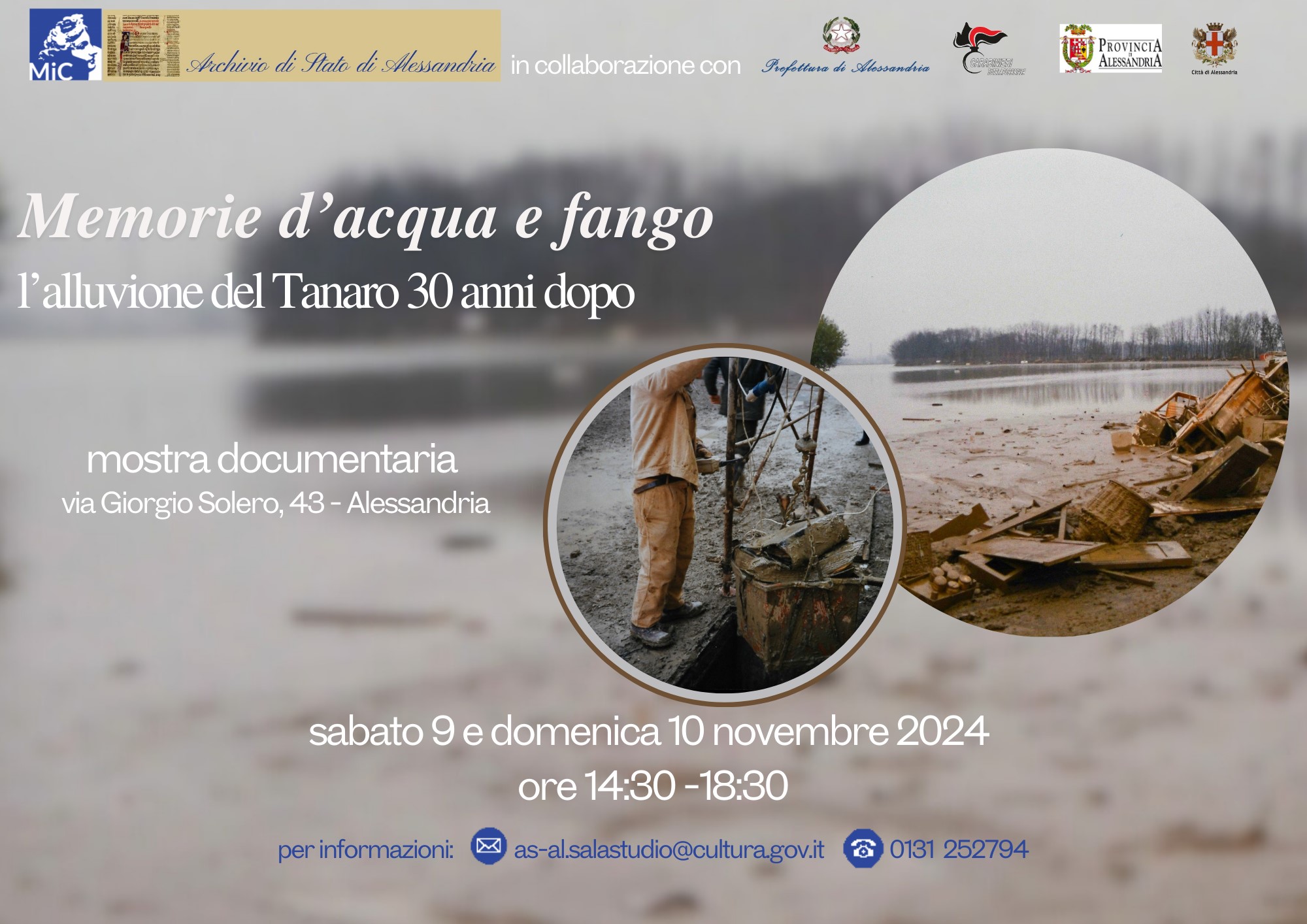 Memorie d’acqua e fango: l’alluvione del Tanaro 30 anni dopo